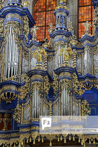 Orgel  Wallfahrtskirche  Swieta Lipka  Ermland-Masuren  Heilige Linde  Marienheimsuchungs-Basilika  Warminsko-Mazurskie  Polen  Europa