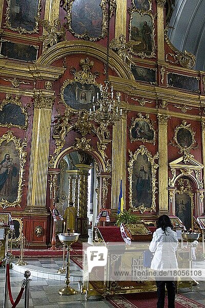 Angel  St. Andrew's Church  St. Andrew's Church  interior view  Kiev  Ukraine  Europe