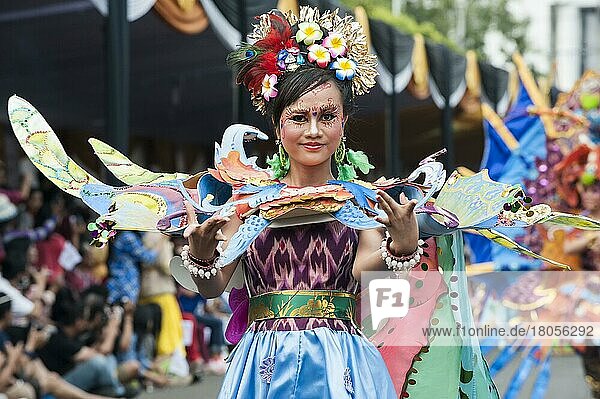 Jember Fashion Festival  Ost-Java  Indonesien  Asien