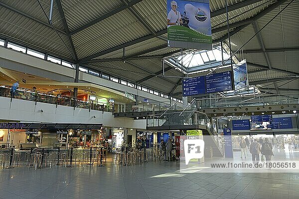 Main Hall  Airport  Leipzig  Saxony  Germany  Europe