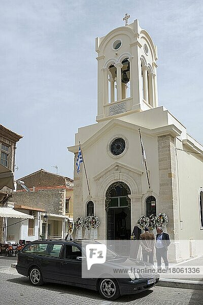 Kirche  Die Dame der Engel  Rethymno  Kreta  Griechenland  Kyria ton Angelon  Kleine Panagia  Mikri Panagia  Europa