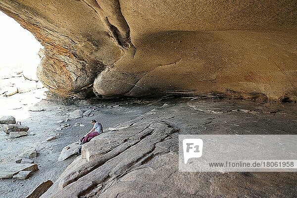 Phillipps Höhle  Höhle der San  Ameib Ranch  Erongo Gebirge  Republi  Phillipp's Cave  Namibia  Afrika