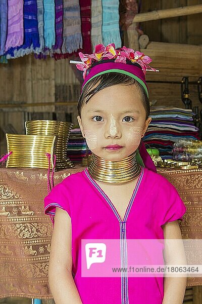 Karen-Mädchen  Chiang Mai  Thailand  Asien