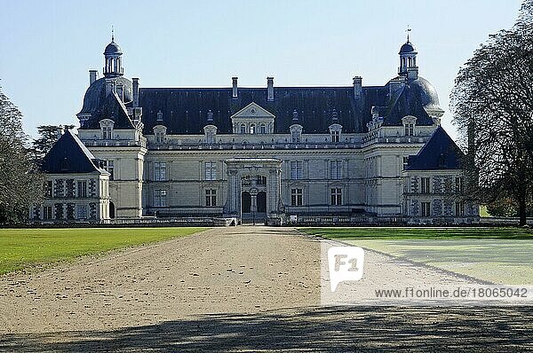 Schloss Serrant  Chateau  Saint-Georges-sur-Loire  Angers  Maine-et-Loire  Pays de la Loire  Frankreich  Europa