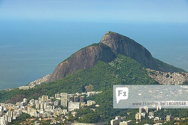 Hügel  Dois Irmaos  Rio de Janeiro  Brasilien  Südamerika