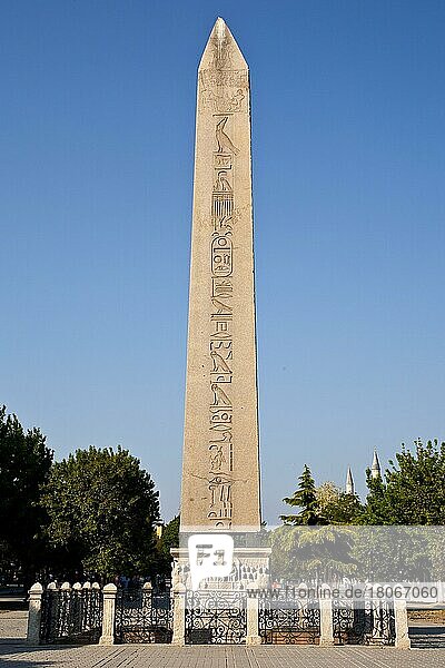 Hippodrom  Ägyptischer Obelisk  Istanbul  Türkei  Asien