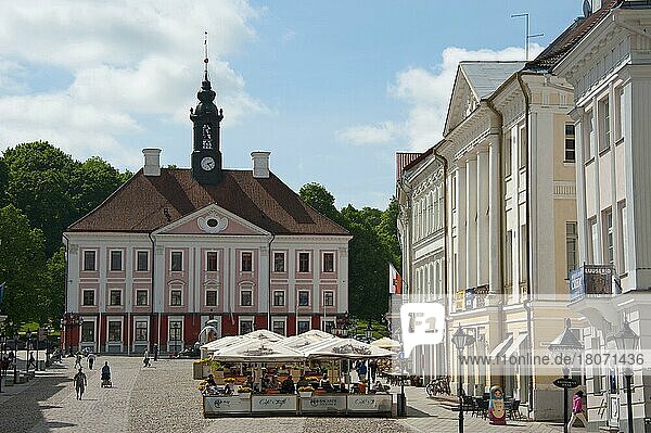 Town hall  Tartu  Estonia  Baltic states  Europe