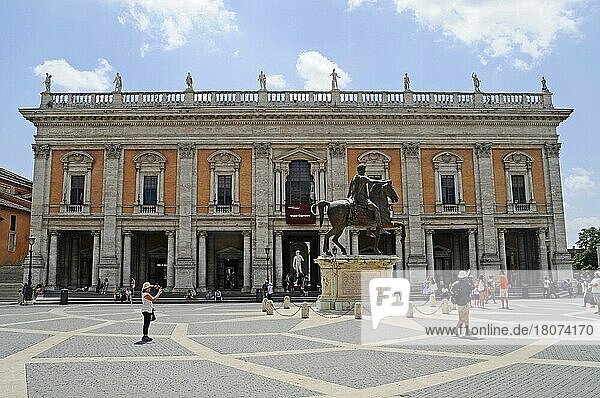 Musei Capitolini  Kapitolinische Museen  Museum  Piazza del Campidoglio  Kapitolsplatz  Rom  Latium  Italien  Europa