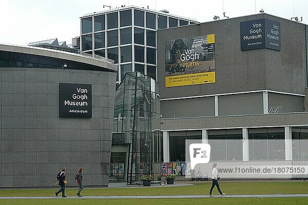 Van Gogh Museum  Museumplein  Amsterdam  Niederlande  Europa