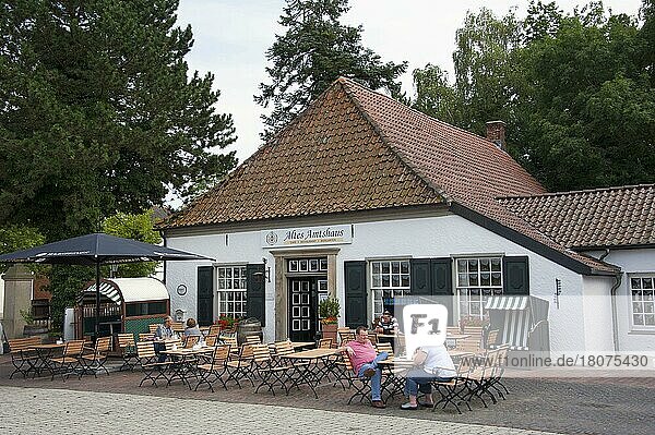 Altes Amtshaus  Cafe  Museum  Papenburg  Niedersachsen  Deutschland  Kaffee  Heimatmuseum  Europa