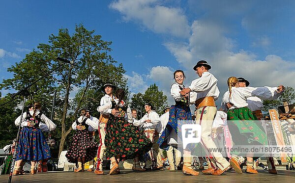 Festival der Bergfolklore  Zakopane  Polen  Europa