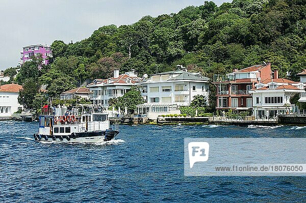 Villen am Bosporus  Istanbul  Türkei  Asien