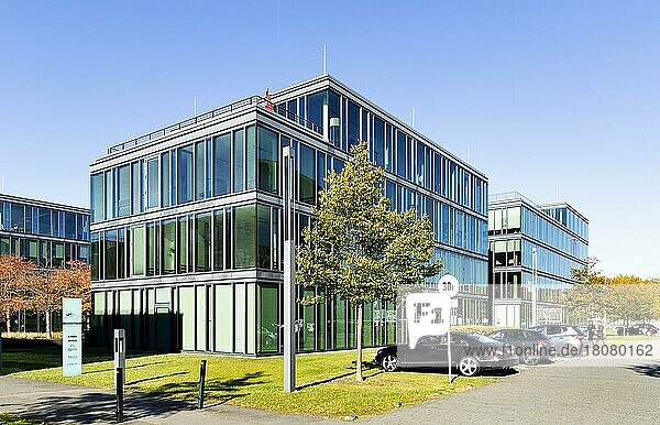 Rheinwerk II  Bürogebäude  ehemalige Portland-Zementfabrik  Stadtquartier Bonner Bogen  Bonn  Rheinland  Nordrhein-Westfalen  Deutschland  Europa