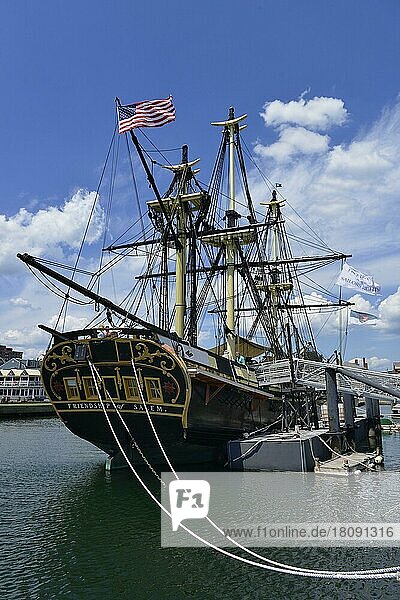 Freundschaft von Salem  Hafen  Salem  Massachusetts  USA  Nordamerika
