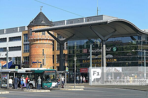 Central Station  Potsdam  Brandenburg  Germany  Europe