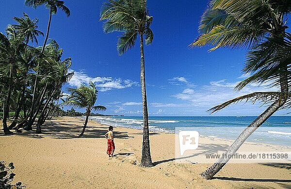 Coco Beach  Rio Grande  Puerto Rico  Karibik  Nordamerika