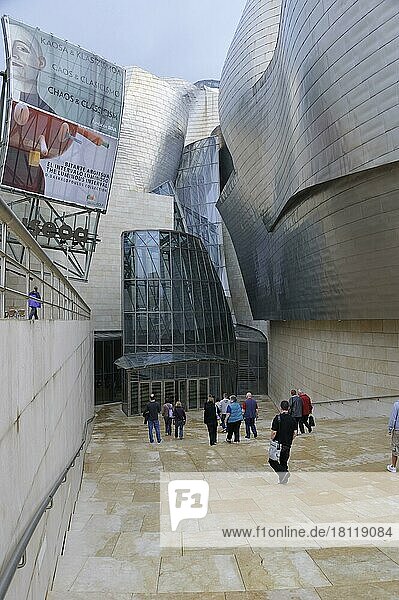 Guggenheim-Museum  Bilbao  Baskenland  Pais Vasco  Spanien  Europa