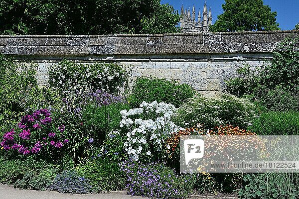 Botanischer Garten  Grossbritannien  Oxford  Oxfordshire  England  Großbritannien  Europa