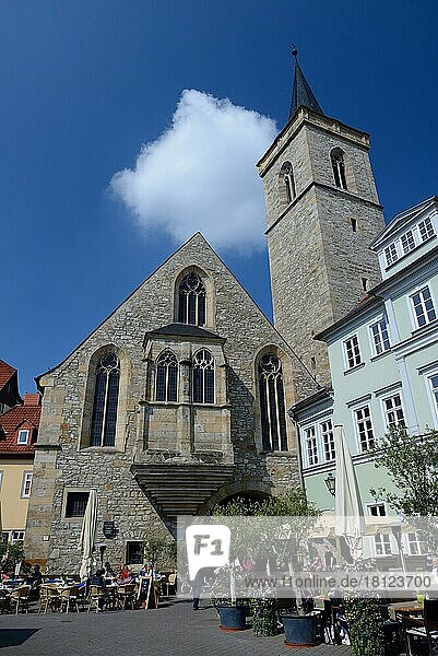 Aegidienkirche  Brückenkopfkirche  Erfurt  Thüringen  Deutschland  Europa