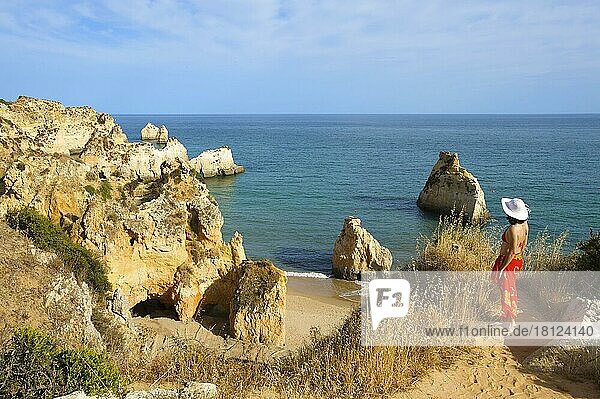 Praia dos Tres Irmaos  Algarve  Portugal  Europa