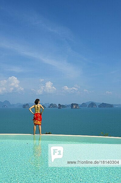 Luxushotel Evason Six Senes Hideaway auf der Insel Yao Noi bei der Insel Phuket  Resort  Thailand  Asien