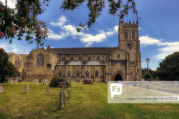 Christchurch Priory  Dorset  Großbritannien  Europa