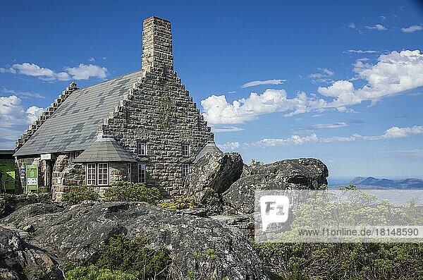 Berghütte am Tafelberg  Kapstadt  Westkap  Republik Südafrika  Afrika