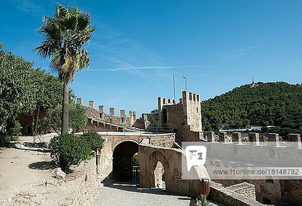 Burgruine  Capdepera  Mallorca  Balearische Inseln  Spanien  Europa