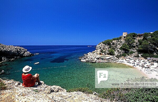 Cala Carbo  Ibiza  Balearische Inseln  Spanien  Europa