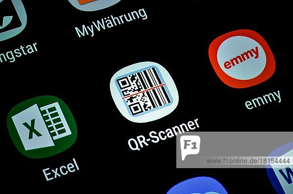 Smartphone  Display  App  QR-Scanner