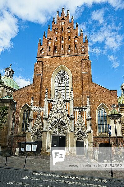 Dominikaner-Kirche  Krakau  Kleinpolen  Krakow  Polen  Europa