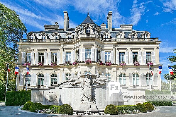 Das Hotel de Ville  Epernay  Zentrum der Champagnerproduktion  Marne  Frankreich  Europa