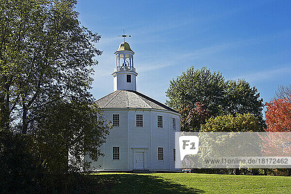 Old Round Church  National Historic Landmark  Richmond  Vermont  USA