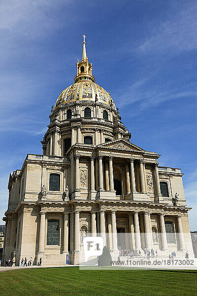 Eglise du Dome  Hotel des Invalides  Paris  France