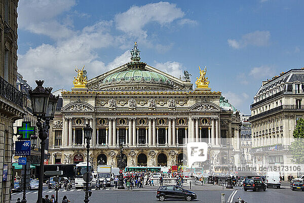 Palais Garnier  9th Arrondissement  Paris  Ile-de-France  France