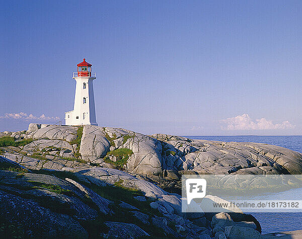 Lighthouse  Peggy's Cove  Nova Scotia  Canada