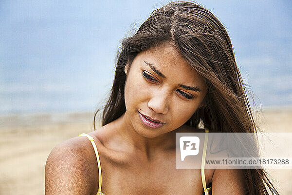 Woman on the Beach