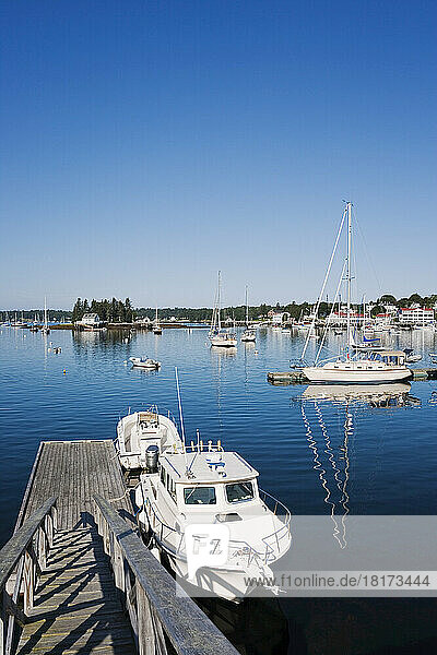 Boothbay Harbor  Maine  USA