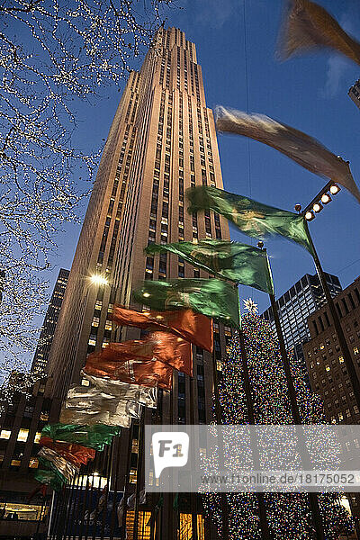 Rockefeller Center  Manhattan  New York City  New York  USA