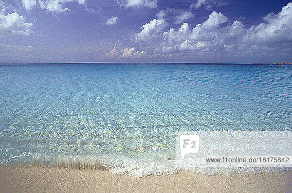 Ocean Shoreline  Turks and Caicos  British West Indies