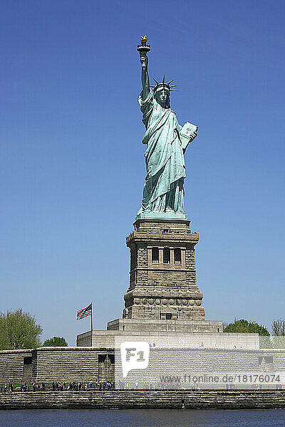 Statue of Liberty  Liberty Island  New York City  USA