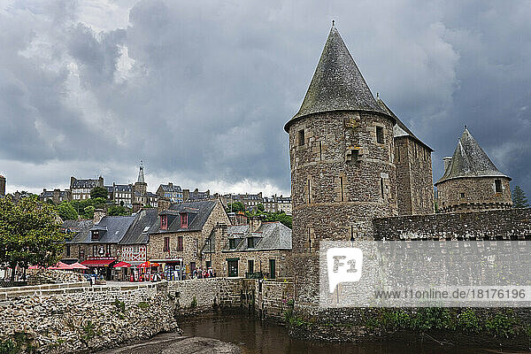 Chateau de Fougeres  Fougeres  Bretagne  Frankreich