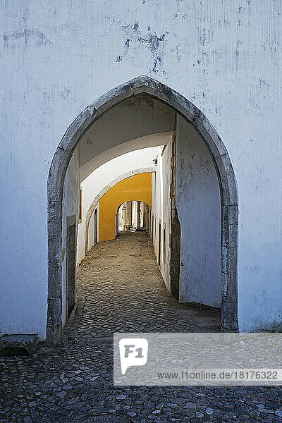 Archway at National Palace of Sintra  Portugal