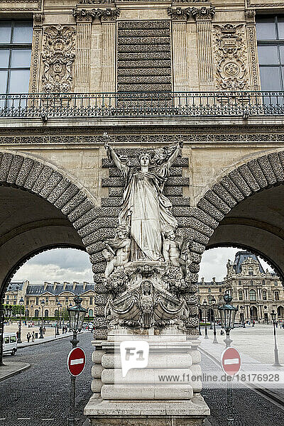 Louvre  1st Arrondissement  Paris  Ile-de-France  France