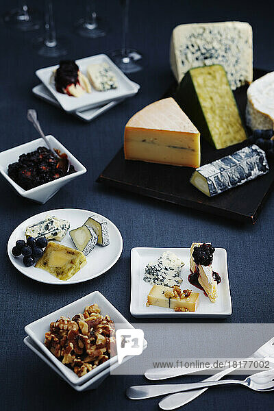 Cheese Platter  Studio Shot
