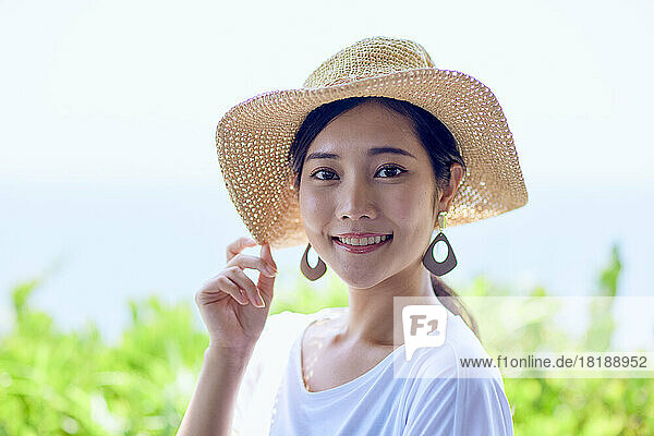 Young Japanese woman portrait