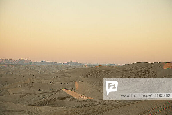 Algodones Dunes in California  USA