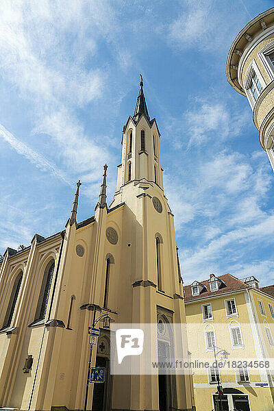 Germany  Bavaria  Passau  Exterior of City Parish Church of Saint Matthew