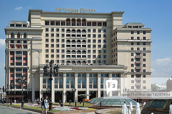 Hotel Moskva  Moskau  Russland  Europa