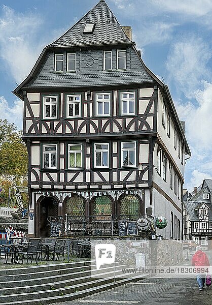 Fachwerkhaus  historische Altstadt  Wetzlar  Hessen  Deutschland  Europa